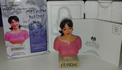 Strangers in Paradise: Francine: Limited Edition 1147/2500: Cold Cast Porcelain Bust: Clayburn Moore:Moore Creations, Inc.
